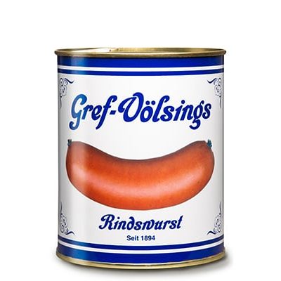 Rindswurst Dose (4 Stück 400g)